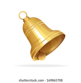 Gold Jingle Bell Stock Illustration 169865708 | Shutterstock