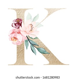 Download Watercolor Flower Alphabet Images Stock Photos Vectors Shutterstock