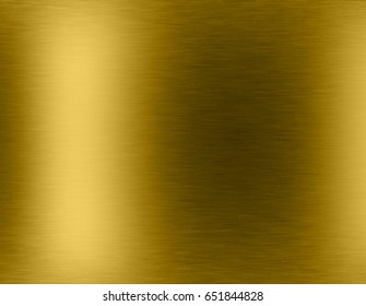 Gold Metal Brushed Background Texture Brushed Stock Illustration 651832345