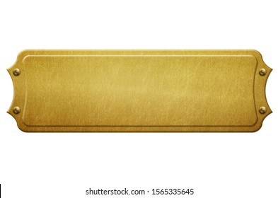 Blank Name Plate Hd Stock Images Shutterstock