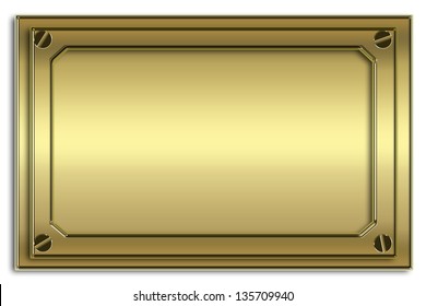 Gold Name Plate Images Stock Photos Vectors Shutterstock