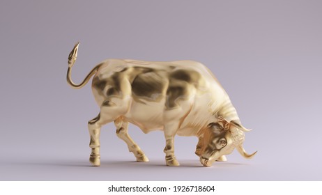 Muscular bull used images