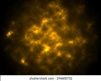 Gold Smoke Background