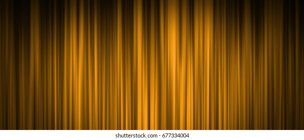 Gold Stage Curtain Background