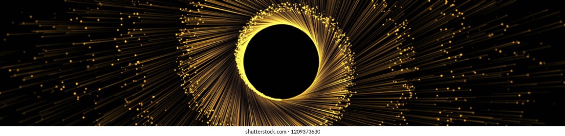 Gold Stage Particles Widescreen Stock Illustration 1209373630 ...