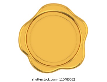 Gold Wax Seal