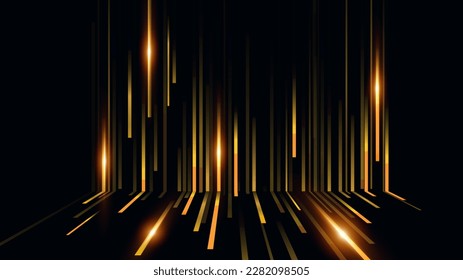 Golden Awards Background. Jubilee Night Decorative Invitation. Shining Lights Wedding Entertainment Hollywood Bollywood Night. Elegant Luxury Steps Floor. Film Awards. - Powered by Shutterstock