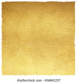 Golden background with uneven, brush drawn edges. Gold texture. Luxurious paper template for your design. - Shutterstock ID 456841237