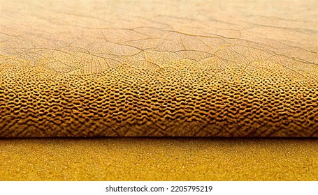 Golden Beehive Texture.
Background Design Inspired By Fruiting, Reaping, And Harvesting.3D Rendering Image