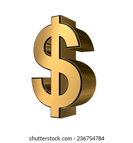 Golden Vector Dollar Logo Currency Sign Stock Vector (Royalty Free ...