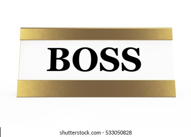 412 Boss name plate Images, Stock Photos & Vectors | Shutterstock