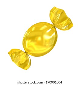 a yellow-colored candy