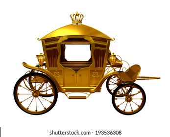 Golden Carriage, Side View