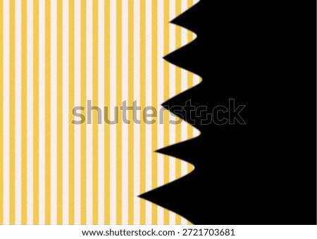 Golden Chevron Zigzag Stripes Pattern.