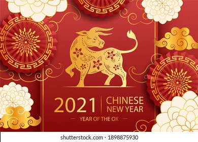 Golden Chines New Years 2021