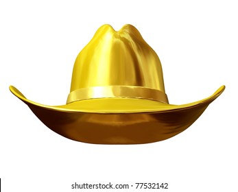 cowboy hat gold