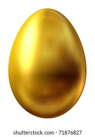 Golden Easter Egg