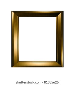 golden frame - Shutterstock ID 81335626