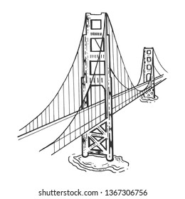 383 Golden gate bridge cartoon Images, Stock Photos & Vectors ...