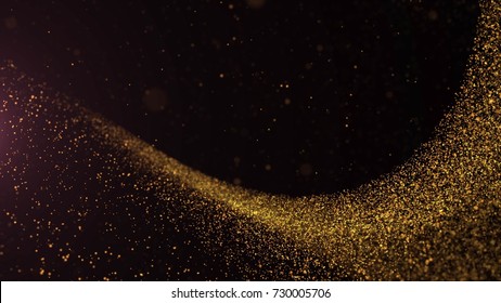 Golden Glitter Background Luxury Gold Background Stock Illustration ...