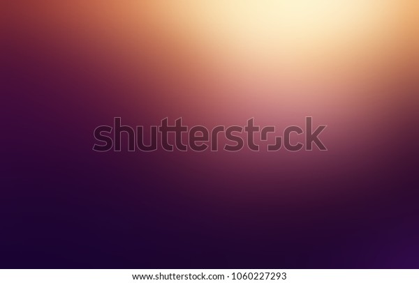 Golden Light On Dark Purple Template Stock Illustration