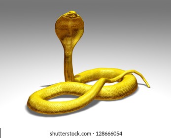 Golden Naja, Cobra, Snake