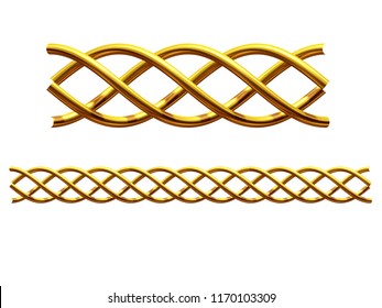 Golden, Ornamental Segment, “helix