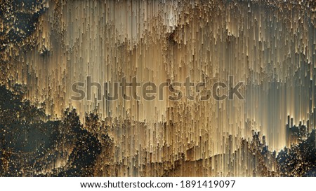 Golden Pixels background. Light overlay background wallpaper. Luxury Texture Design. Stylish fashion backdrop. 