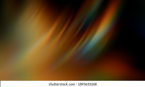 Golden Rainbow Background Light Overlay Background Stock Illustration ...
