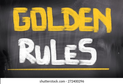 Golden Rules Concept