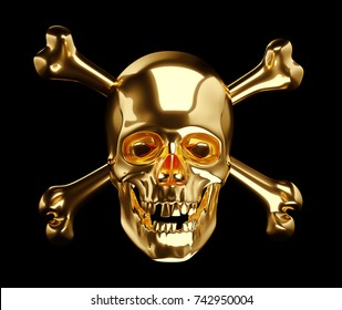 Gold Skull Images, Stock Photos & Vectors | Shutterstock