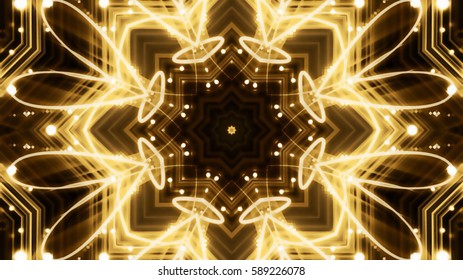 Golden Stage Lights Background Stock Illustration 589226078 | Shutterstock