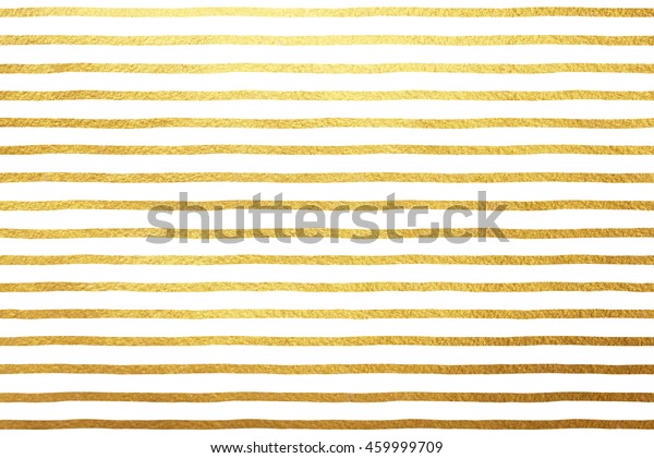 白い贅沢な背景に金色のストライプ 白い背景に金箔の線または棒 縞模様の黄色のテクスチャー フリー手描きの縞模様 のイラスト素材