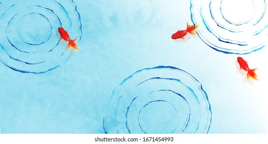 はがき 金魚 の画像 写真素材 ベクター画像 Shutterstock