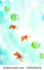 和風 金魚 のイラスト素材 画像 ベクター画像 Shutterstock