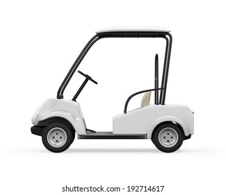 968 Golf buggy white background Images, Stock Photos & Vectors ...