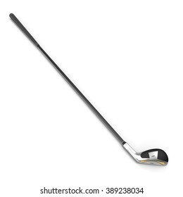 Golf Club On White Background