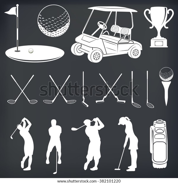 Golf Player Silhouette
