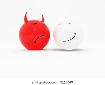 Good And Evil Faces High Res Stock Images Shutterstock