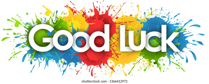 Good Luck Word Background: Hình minh họa có sẵn 1366412972 | Shutterstock