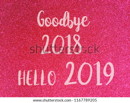 Goodbye 2019 Hello  2019  Loading New Stock Illustration 