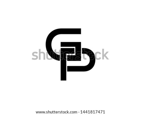 gp original monogram logo design