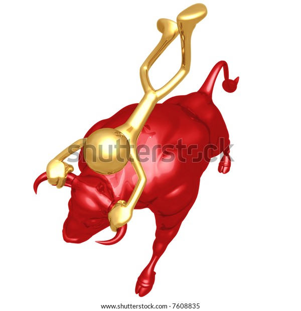 Grabbing Bull By Horns Stock Illustration 7608835 Shutterstock 9233