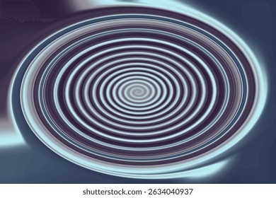 Gradient abstract background. Modern texture in black hole shape