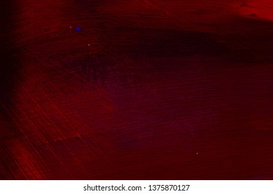Gradient and Antique Ruby  Red  Bordeaux color  Burgundy color  Gouache hand painted in the form strokes close  up  Abstract acrylic art brush paint splash background  Dramatic event
