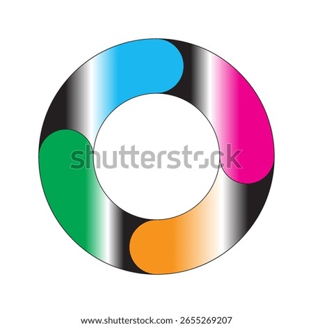 Gradient Aperture Vector Technology Symbol