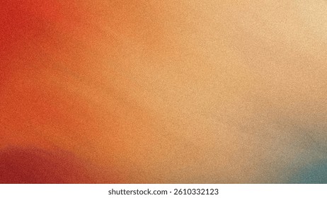 A gradient background with a blend of red orange beige and blue colors creating a soft and warm aesthetic
