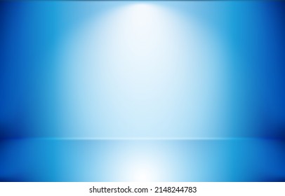 gradient background and blue color  spotlight design
