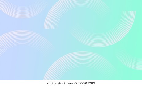 Gradient background and blue