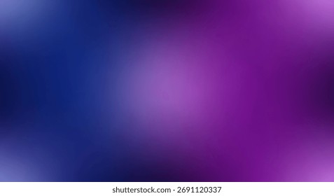 Gradient Background with Blurred Blue and Purple Hues for Design